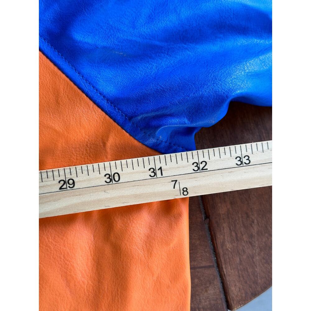 Vintage Steve and Barry’s Florida Gators Faux Leather Varsity Jacket Unisex XXL - Picture 9 of 13